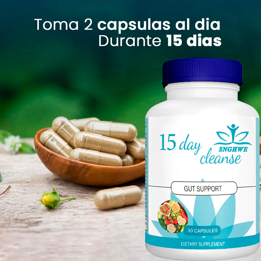 Desintoxicación Avanzada Inntestinal 15 Day Cleanse