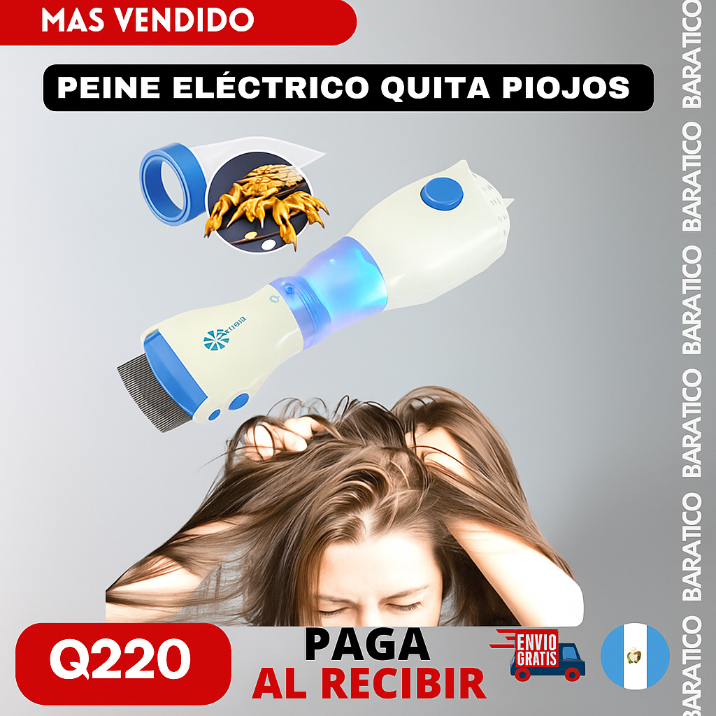 Pioxi™ Elimina piojos y liendres al instante