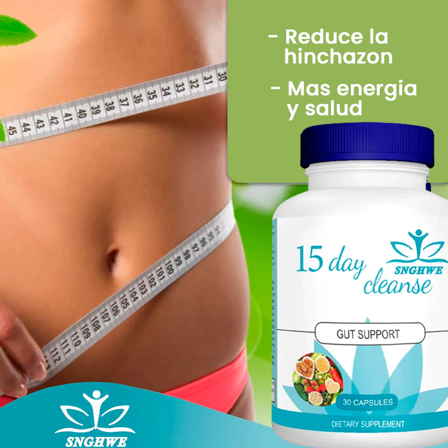 Desintoxicación Avanzada Inntestinal 15 Day Cleanse