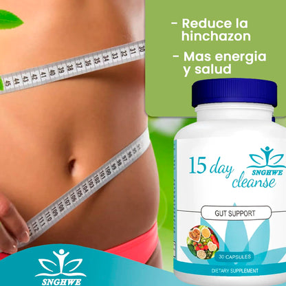 Desintoxicación Avanzada Inntestinal 15 Day Cleanse