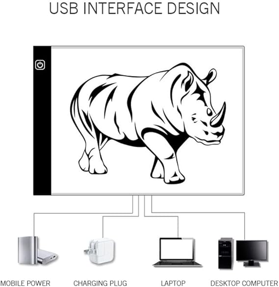 SketchLight Pro™ – Mesa de luz LED Tu Aliado Creativo Portátil