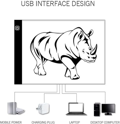 SketchLight Pro™ – Mesa de luz LED Tu Aliado Creativo Portátil