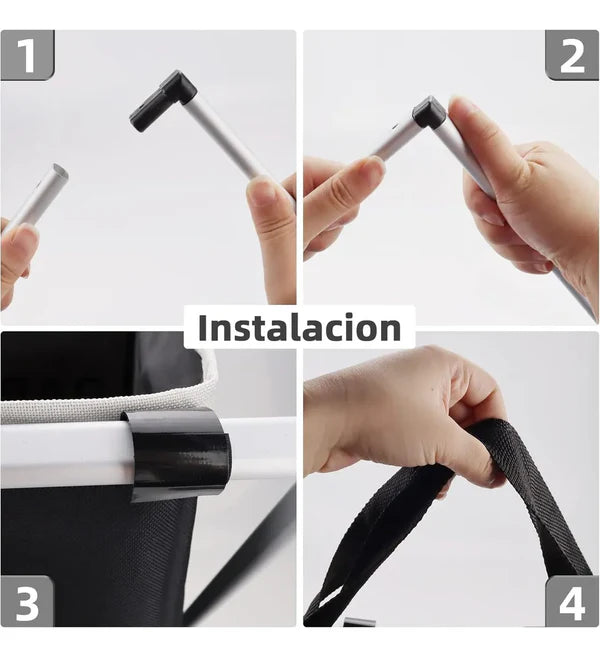 Cesta Plegable Para Ropa Sucia Multifunción 3 EN 1