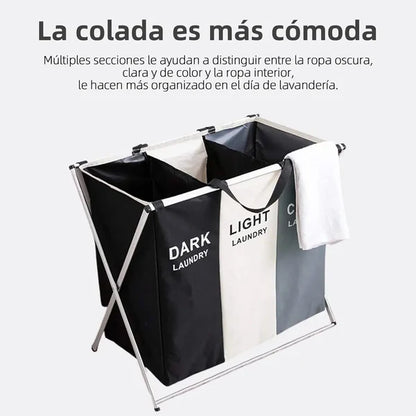Cesta Plegable Para Ropa Sucia Multifunción 3 EN 1