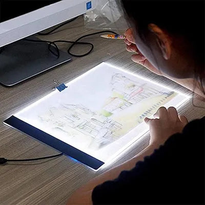 SketchLight Pro™ – Mesa de luz LED Tu Aliado Creativo Portátil