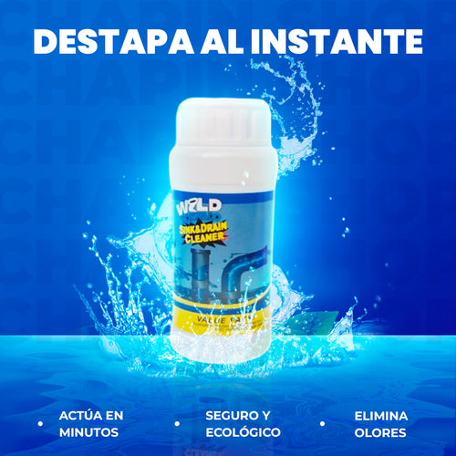 Destapa Cañería Wild Tornado™ | Destapa cañerías al instante