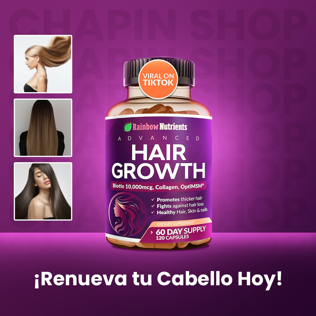 Hair Growth Vitamins Rainbow Nutrients™