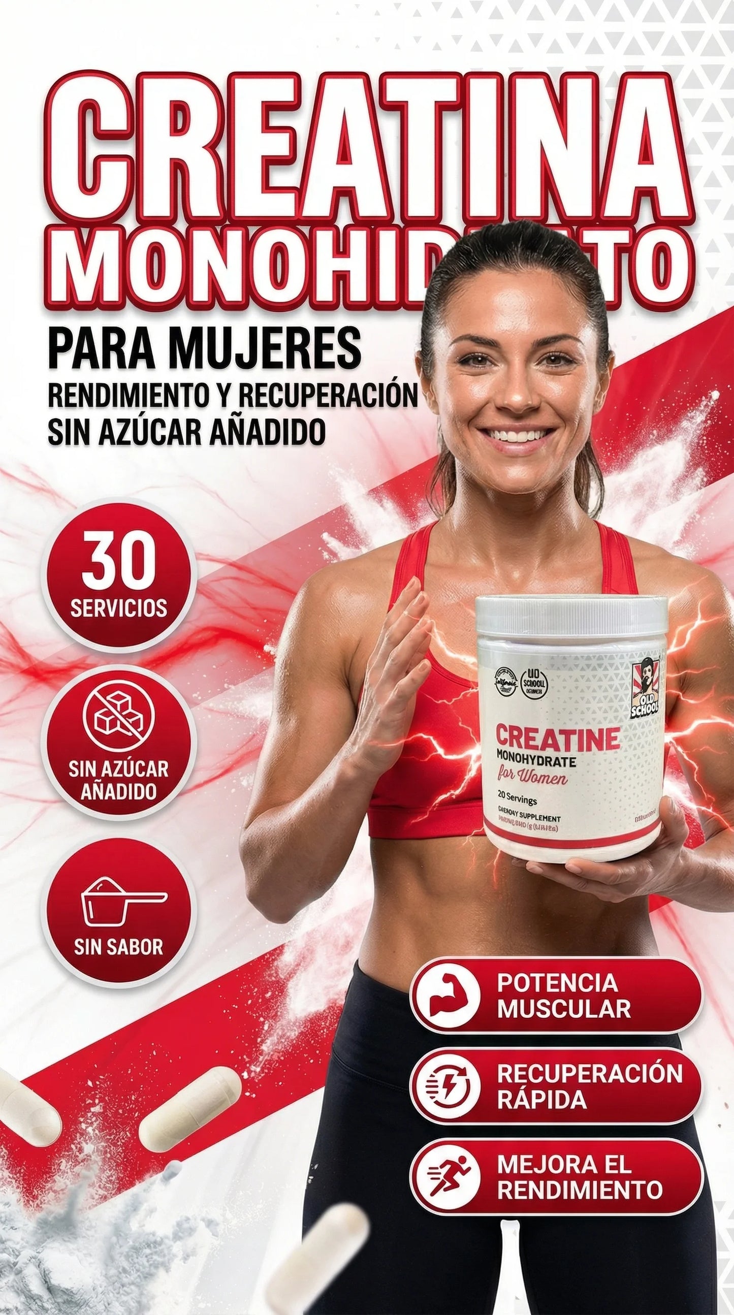 Creatina Con Colageno